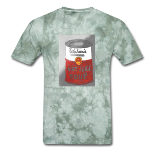 Wuhan Bat Juice Soup. - military green tie dye